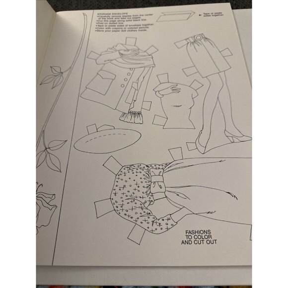 Vintage Golden Miss America Blond Paper Dolls Doll Book PD3 - Picture 3 of 4